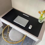 Didelio dydžio odinis pelės kilimėlis, neslystantis, atsparus vandeniui ir patvarus darbalaukio kilimėlis, tinkamas biurui, ne&scaron;iojamajam kompiuteriui, valgomojo stalui ir stalui 80*40cm