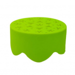 Silikoninė vaza, gėlių kompozicija, tinklelis, puok&scaron;tė, stiebo laikiklis, daugia skylutės, vazos, augalų tvirtinimo laikiklis, vielinis, gėlė, varlė, gėlių aranžavimo įrankiai žalia