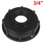 IBC bako jungiamosios detalės S60X6 su stambiu sriegiu, 1/2 colio, 3/4 colio ir 1 colio adapterio jungtis 3/4 inch