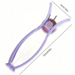 Patogus veido plaukų epiliatorius su 10 eilučių moterims &ndash; ideali dovana srieginių plaukų &scaron;alinimui ir veido plaukų sriegimo &scaron;alinimui 1PC violetinė