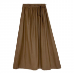 Xitao Vienspalviai Pu drapiruoti sijonai GJ1090 One Size