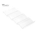 4vnt permatomas akrilo prieskonių stalčiaus organizatorius, i&scaron;plečiamas dizainas prieskonių stiklainiai stalčiai, įdėklas virtuvės stalvir&scaron;io prieskonių lentynos padėklas 4pcs skaidri