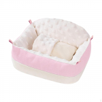 Hammock for Hamster in Small Animal Cage with Hideaway Space mėlyna