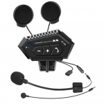 Muzikinis vidinis telefonas Bluetooth 5.0 motociklo &scaron;almas domofono ausinės, vandeniui atsparios 300 m Intercomunicador garsiakalbio ausinės