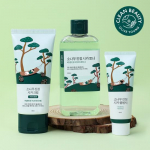 Round Wrap for Men Pine Tree Calming Toner/Cream 2-piece set (+ 40ml cleanser included)
