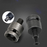3/8 pneumatinio ginklo adapterio keitimo galvutė: Gręžtuvas su smūginiu veržliarakčiu 13 mm kvadratinis medžio apdirbimo griebtuvas. 3/8 Collet Adapter