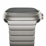 Titano spalvos nerūdijančio plieno apyrankė Apple Watch dirželiui Ultra2 46mm 49mm 45mm 44mm 42mm 41 40mm 38mm grandinė iWatch S10 9 8 7 6 SE For S10 42mm auksinė