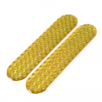 2 vnt. Automobilio durų saugos apsaugos nuo susidūrimo įspėjamieji atspindiniai lipdukai OPEN lipdukai Tolimo atstumo atspindinis popierius Dekoratyviniai lipdukai raudona