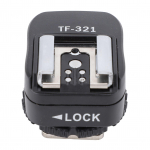 TF 321 Kar&scaron;to batelio adapteris su PC jungtimi Blykstės kar&scaron;to batelio tvirtinimo adapteris EL serijos blykstėms Palaiko Cente