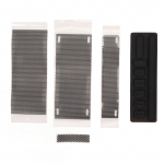 Apsaugos nuo dulkių rinkinys Xbox Series S 8 silikoniniai apsauginiai kam&scaron;čiai nuo dulkių 4 PVC apsaugos nuo dulkių filtrai Xbox Series S