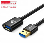 Biaz USB 3.0 ilginimo laidas (Vyras - Moteris) pelėms, klaviatūroms, U diskams, įkrovimui - 1/3/5 metrai 0.5m