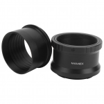 Teleskopas 2 colių M48x0,75 mm T tipo adapteris ir M48NEX objektyvo adapteris Sony E jungties fotoaparatui
