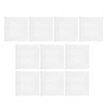 10 vnt. Aliejinės tapybos lentų, nepraleidžiančių aliejaus, trigubai gruntuotų, medinių mini gruntuotų drobės rėmų aliejinei, akvarelinei, akrilinei tapybai, meno reikmenys, menui gruntuota drobė 7.5cm