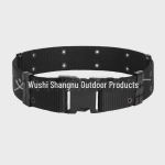 5,5 colio pločio studentų karinis mokymas lauko pintas diržas - Amerikos saugumo taktinis i&scaron;orinis diržas 125 cm