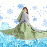 1 vnt. Vėsinantis antklodė Vėsinanti antklodė kar&scaron;tai miegantiems Vėsinanti antklodė Oro vėsinimo antklodė Lengva vėsinanti antklodė Didelė 150*200cm