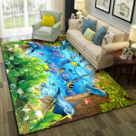 Individualizuotas 3D spausdintas neslystantis vaiki&scaron;kas kilimas miegamajam ir svetainei 200x300 cm