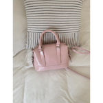 Moteri&scaron;ka pavasario nauja rožinė rankinė, krep&scaron;ys, vieno peties, crossbody krep&scaron;ys, korėjieti&scaron;kas universalus boulingo krep&scaron;ys, madingas mažas krep&scaron;ys