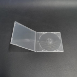 1 vnt. 8 cm Readstar skaidrus Pp vienetinis disko dėklas Cd dėklas 3 colių DVD one size