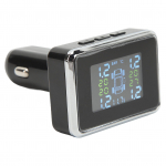 DC 12V Padangų slėgio monitorius Stabilus signalas Ilgas priėmimo atstumas USB i&scaron;vestis Belaidis TPMS skirtas