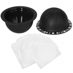 230 ml Kavos Kapsulės Filtro Puodelis su Vienkartiniu Aliuminio Folijos Priedu Nespresso Vertuo