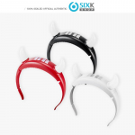 [I&scaron;ankstinis užsakymas] Oficialus BABYMONSTER ragų lankelis Red