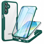 Viso korpuso apsauginis smūgiams atsparus dėklas Samsung Galaxy A56 A36 A26 A16 5G A55 A35 A25 A15 Apsauginis dangtelis Fundas Coque Capa Galaxy A16 4G žalia