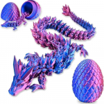 Kūrybi&scaron;kas Antistresinis Drakono Kiau&scaron;inis Chameleonas &Scaron;vytuoklė 3D Spausdinimas Drakonas 2025 Naujųjų Metų Dovana Spalvingas Rinkinys Stalo Ornamentas Vaikų Žaislas