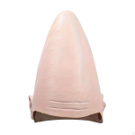 Alien Cone Bald Head Cover Headwear Dressing up Boys and Girls Latex Cap