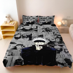 Jujutsu Kaisen Patalynės Komplektas Japonijos Garsus Anime Antklodės Užvalkalų Komplektai Antklodė Patalynė Viengulis Karalienės King Dydis Dropshipping 140x210cm
