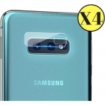 Film Protecteur - PHONILLICO - Samsung Galaxy S10e - Lot de 4 - Verres Tremp&eacute;s - Protection Cam&eacute;ra Arri&egrave;re