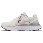 Nike React Infinity Run Flyknit 3 Bling Moteri&scaron;ki sportbačiai Ruda &Scaron;viesiai medžio drožlių rudos spalvos Metalinė sidabrinė FB1864-101 36
