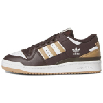adidas Forum 84 Low ADV Tamsiai rudos spalvos Ekrū atspalvio Unisex sportbačiai Debesėlio baltumo HP9087 46⅔