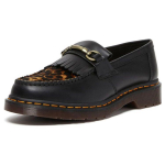Dr. Martens Adrian Snaffle Plaukų ant odos Loafer Mikro Leopardas Unisex Sportbačiai Juodi Mikro-Leopardas-Kembridžas 27730001 36