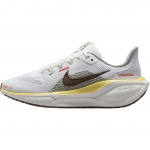 Nike Air Zoom Pegasus 41 GS Baltos Mink Rudos Geltonos Vaikų Sportbačiai Summit-White Soft-Yellow HV6006-121 32