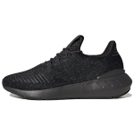 Adidas Originals Swift Run 22 Patogūs Universalūs Kvėpuojantys Patvarūs Smūgius Sugeriantys Žemi Laisvalaikio Bėgimo Bateliai Unisex Sportbačiai Juodi GY1940 36