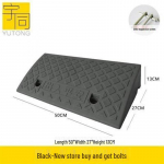 Trikampė plastikinė automobilio slenksčio rampa ir greičio mažinimo kalnelio pagalvėlė