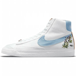 Nike Blazer Mid 77 Indigo Moteri&scaron;ki sportbačiai Riedlenčių batai DC9265-100 36