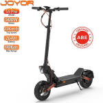 Elektrinis paspirtukas Sulankstomas Joyor S5 Pro 500W Motoras Elektrinis miesto paspirtukas Didžiausias greitis 20 km/h 48V 26AH Nuvažiuojamas atstumas 90 km Apkrova 120 kg 48V 26AH juoda