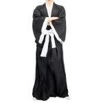 Bleach Kuchiki Rukia Cosplay kostiumai Kurosaki Ichigo Die Pa Soul Society Shinigami Kimono Pilna apranga Tūkstančio metų kraujo karas 120 juoda
