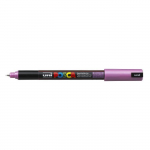 POSCA Marqueur Pointe Calibr&eacute;e Rose M&eacute;tal rožinė