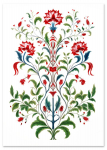 Plakat botaniczny folk 30x40 cm