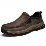 Kar&scaron;tai parduodami vyri&scaron;ki odiniai žygio batai Europa Amerika Atsparūs dilimui padai Darbiniai batai Vyri&scaron;ki auk&scaron;tos kokybės laisvalaikio batai 44