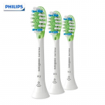 Philips Sonicare W3 Premium White dantų &scaron;epetėlio galvutės (3 pakuotės) CN ki&scaron;tukas (adapteris įtrauktas) balta spalva
