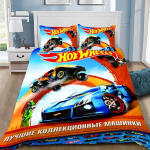 Kar&scaron;tų ratų automobilių antklodės užvalkalas, pagalvės užvalkalas, patalynės komplektas, suaugusių, berniuko, mergaitės miegamojo dekoracija, vaiko dovana, vieno, dvigulio, didelio dydžio AU Double(180x210cm)