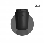 Mini termosas, kavos puodelis, nerūdijančio plieno puodelis, termi&scaron;kai nepralaidi vakuuminė kolba su dviguba sienine stikline, izoliuota kelioniniams gėrimams 220ml