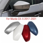 Skirta Mazda CX-5 CX5 2017 2018  Automobilio galinio vaizdo veidrodžio dangtelis Dangtelis Sparno Durų &Scaron;oninio Veidrodžio Dėklas Korpusas unpainted left