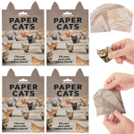 Popieriniai Katės Origami Rinkinys Pasidaryk Pats Kūrybi&scaron;kas Sulankstyk Savo Popierines Katės Figūrėles 3D Gyvūnų Rankdarbių Veikla Kačiukų Mėgėjų Dovana Stalo Puo&scaron;menos