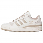 Adidas Originals Forum Cl Patogus prigludimas Žemi sportbačiai Unisex sportbačiai Balti &scaron;viesiai rudi JQ1536 43⅓