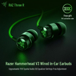 Razer Hammerhead V3 laidinės ausinės į ausis žaidimams