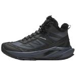 Anta Tan Yue Slip Resistant Thermal High top Casual Shoes Men's Gray Black 912448909-3 42.5